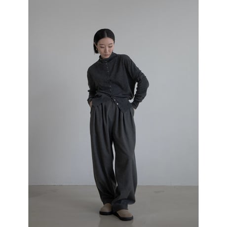 《予約販売》button accent knit/2colors_nt2169