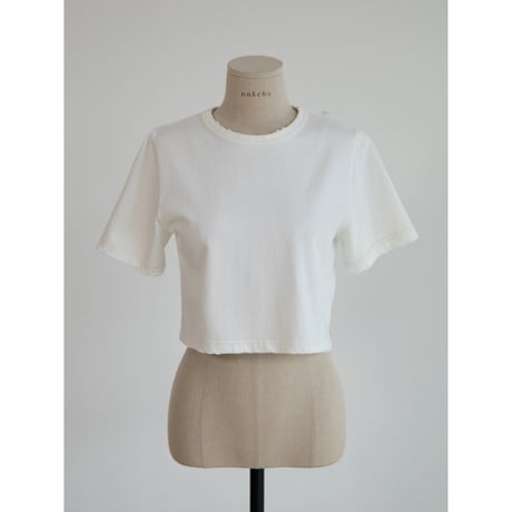 【NOKCHA original】pigment damage minimal tee/2colors_nt2297