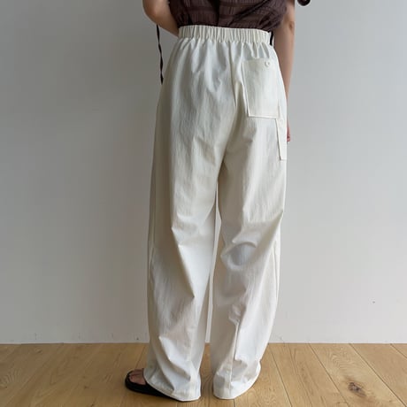 【nokcha original】string washer oval pants/2colors_np0827