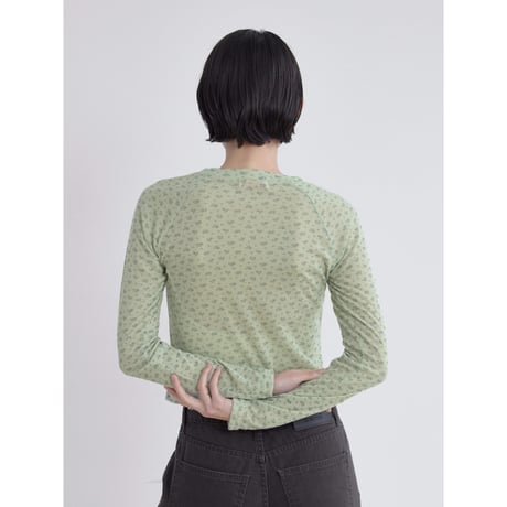 《予約販売》floral raglan tops/2colors_nt2525