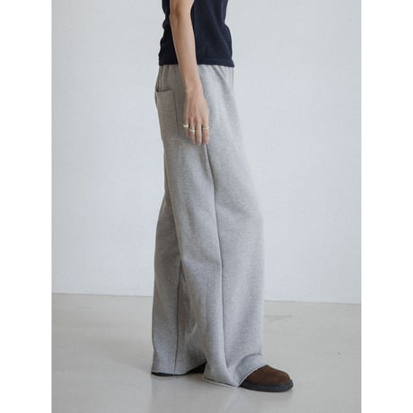 《予約販売》cut mannish sweat pants/2colors_np1147