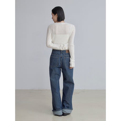 《予約販売》sheer lib knit tops/3colors_nt2493