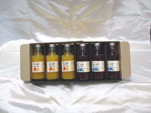 ブルーベリー・マンゴー セット ブルーベリー＆マンゴージュース6本セット S-13 | 近藤農園