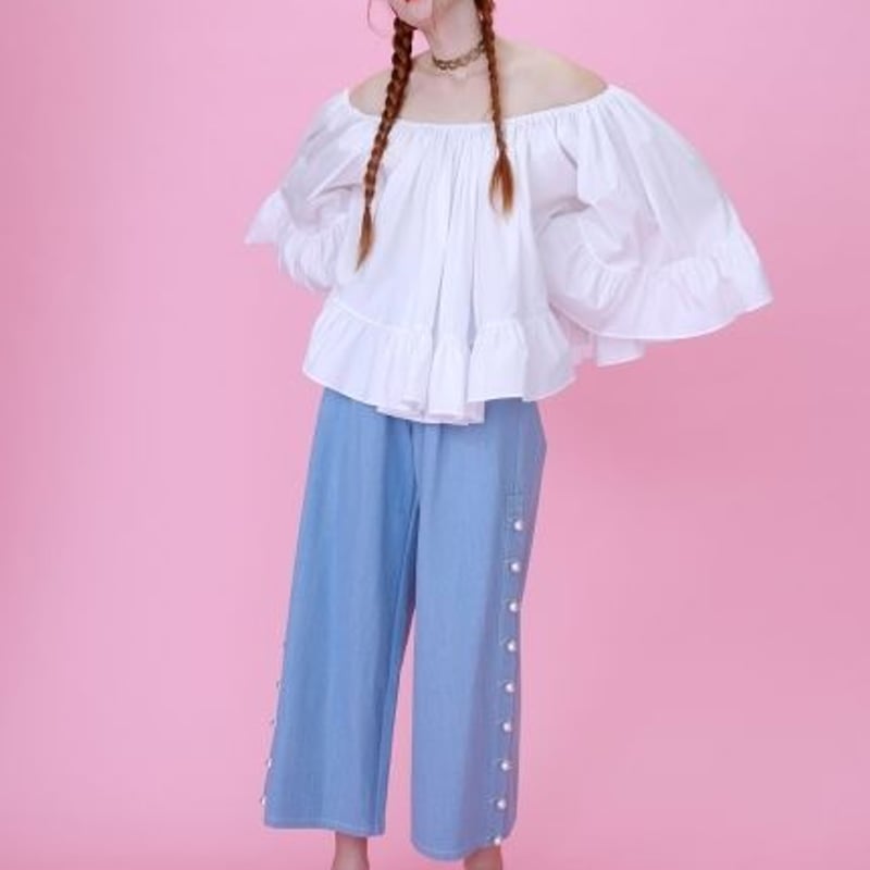 ハニーミーハニー denim wide pants honey mi honey HONEY MI HONEY ハニーミーハニー｜スーパーワイド ボーイズデニム