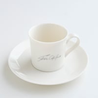 森修焼コーヒーカップ＆ソーサー