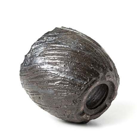 hinode flowerpot [bark penntagon] HFP-026
