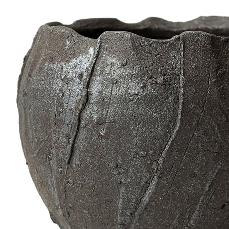 hinode flowerpot [rock round] HFP-005