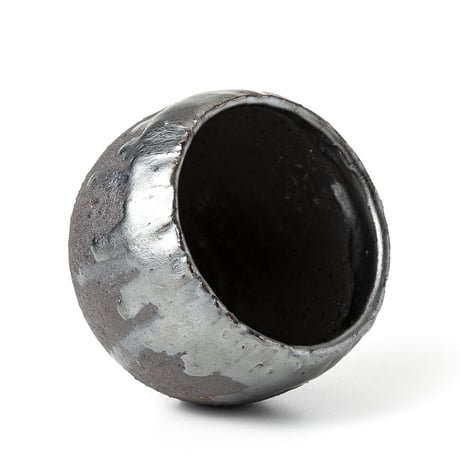 hinode flowerpot [rock BLACK x BLACK bowl] HFP-028