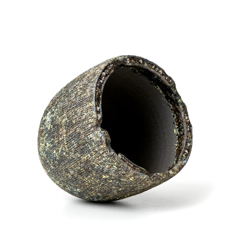 Oya stone ceramic pot　OSC-111