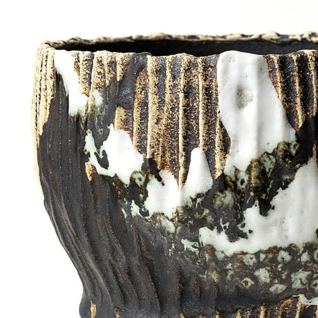 S.N.Pot type-bowl「帷」4号・White　SNP-285