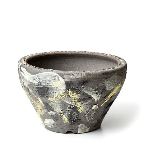 Oya stone ceramic pot　OSC-115