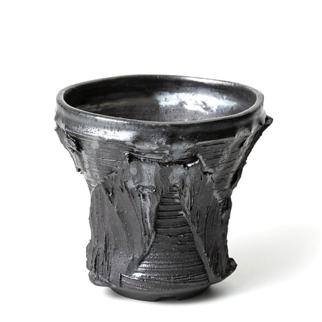 hinode flowerpot [remains BLACK x BLACK shape] HFP-021