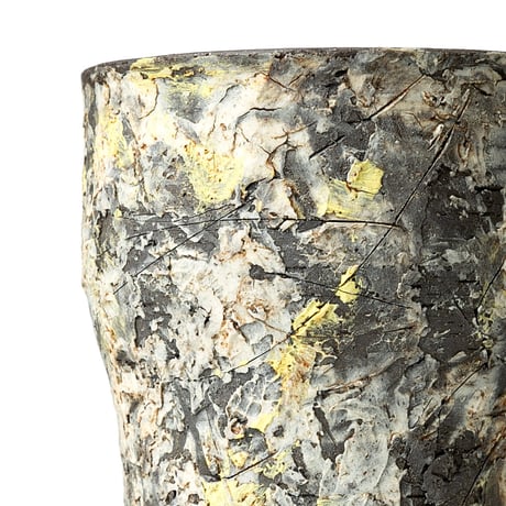 Oya stone ceramic pot　OSC-116