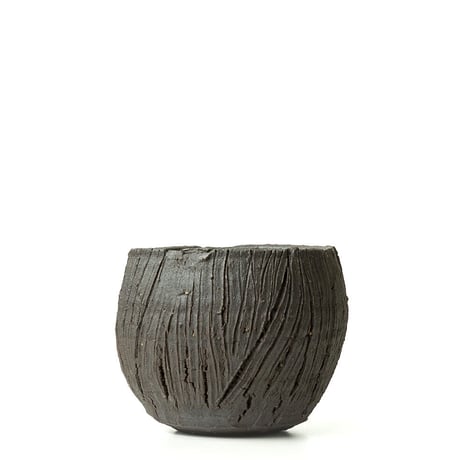 hinode flowerpot [bark round] HFP-011
