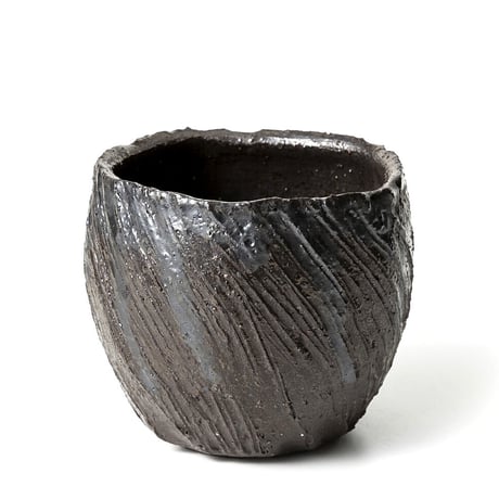 hinode flowerpot [bark penntagon] HFP-026