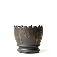 S.N.Pot type-bowl「黒焔」4号　SNP-301〜305