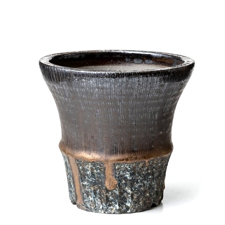 Oya stone ceramic pot　OSC-119
