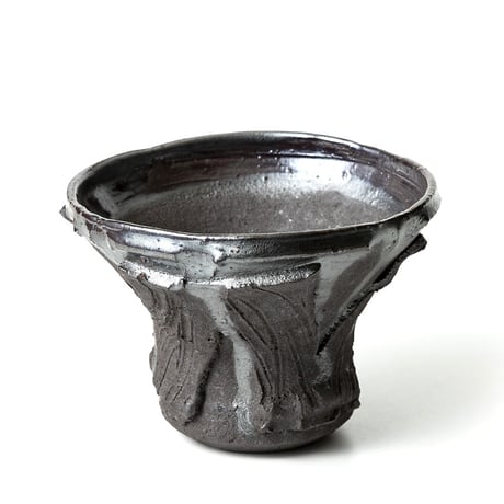 hinode flowerpot [remains BLACK x BLACK Low shape] HFP-020