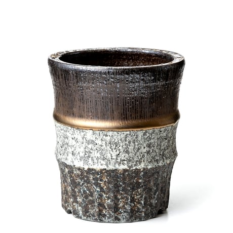 Oya stone ceramic pot　OSC-118