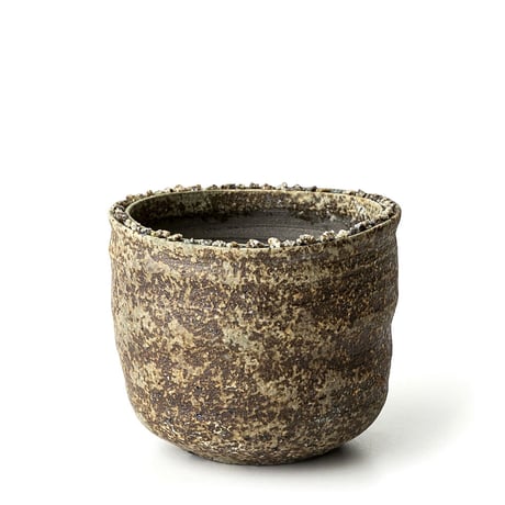 Oya stone ceramic pot　ONT-070