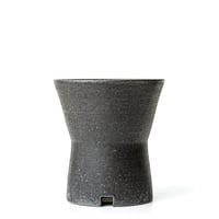[ BS modern ] 鼓鉢/黒釉　KSF-038