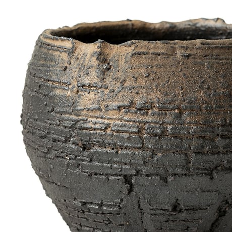 hinode flowerpot [crack round] HFP-004
