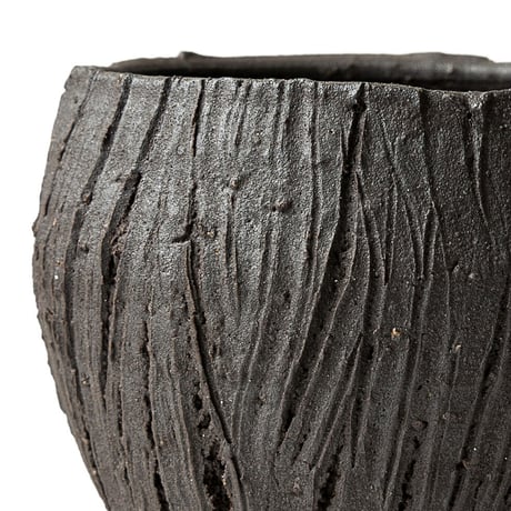 hinode flowerpot [bark round] HFP-011
