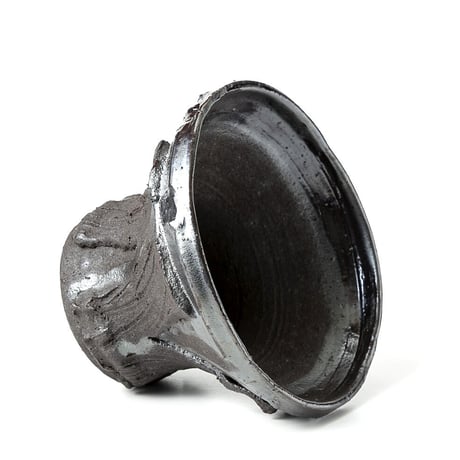 hinode flowerpot [remains BLACK x BLACK Low shape] HFP-020