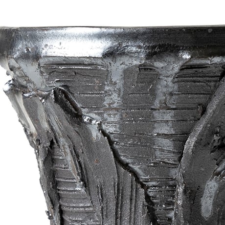 hinode flowerpot [remains BLACK x BLACK shape] HFP-021