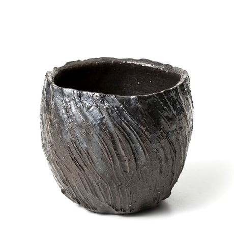 hinode flowerpot [bark penntagon] HFP-026