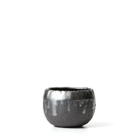 hinode flowerpot [rock BLACK x BLACK bowl] HFP-028