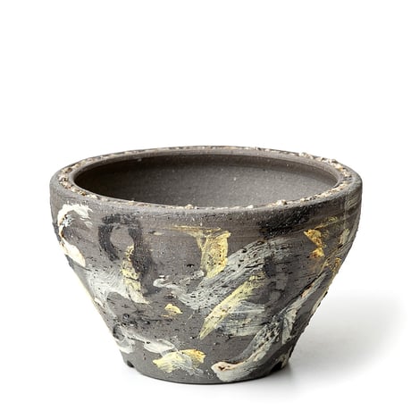 Oya stone ceramic pot　OSC-115