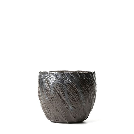 hinode flowerpot [bark penntagon] HFP-026