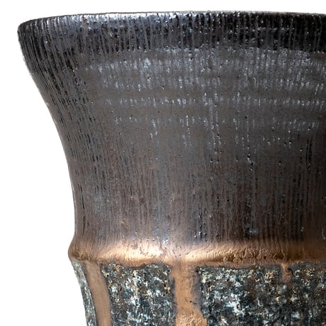 Oya stone ceramic pot　OSC-119