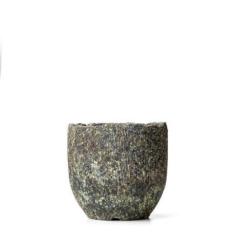 Oya stone ceramic pot　OSC-111