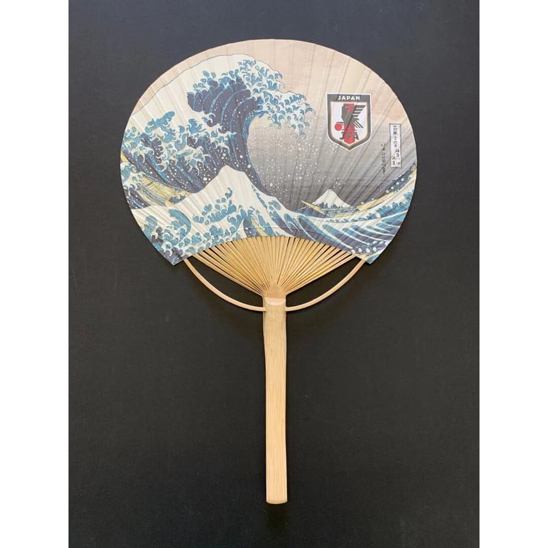 平竹うちわ サッカー日本代表ver. | 風扇堂（by四国団扇）