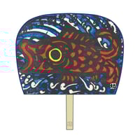 和田邦坊 飾りうちわ 磨曰不識（まいわくしらず）UBW01-6 | 風扇堂（by