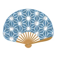 小丸扇子　<麻の葉> SW05-29
