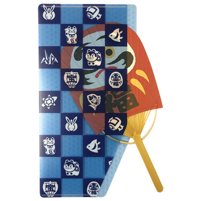抗菌ミニうちわケース「縁起物」 | 風扇堂（by四国団扇）