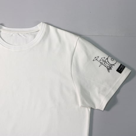 HOFI-028 ペンアートＴシャツ：46. 袖 ドラムセット