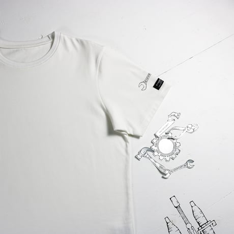 HOFI-028 ペンアートＴシャツ：36. 袖 スパナ