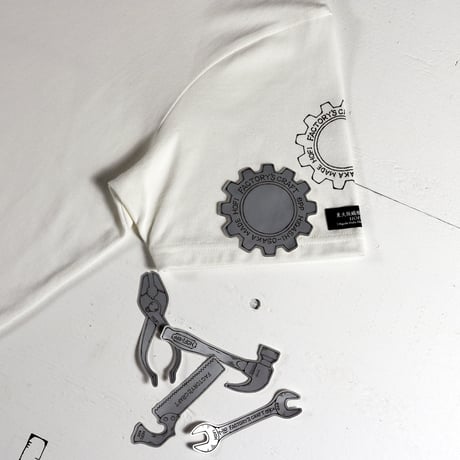 HOFI-028 ペンアートＴシャツ：40. 袖 ハグルマ