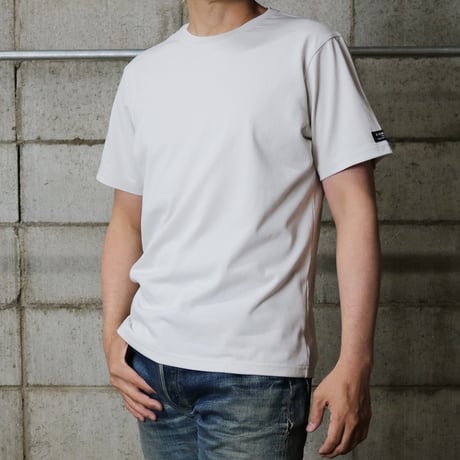 HOFI-029 スーピマ超長綿 強撚Ｔシャツ：シルバーグレー