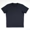 HOFI-021R オーガニック超長綿 タック襟Tシャツ:ネイビー杢