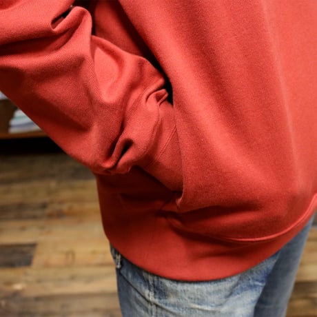 HOFI-035 [HOODIE] reboot vintage code.02：ブラウンレッド