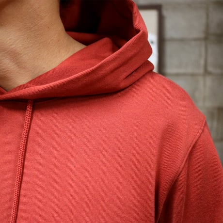 HOFI-035 [HOODIE] reboot vintage code.02：ブラウンレッド