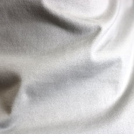 HOFI-021 オーガニック超長綿 タック襟Ｔシャツ：グレー