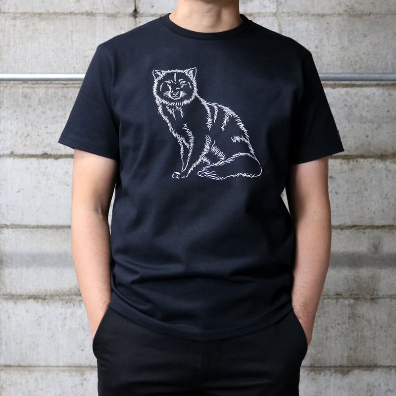 HOFI-028 ペンアートTシャツ：29. チベットスナギツネ | 東大阪繊維