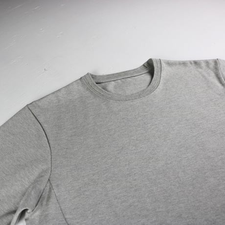 HOFI-024 ペルー超長綿 サイドポケットＴシャツ：グレー