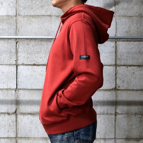 HOFI-035 [HOODIE] reboot vintage code.02：ブラウンレッド